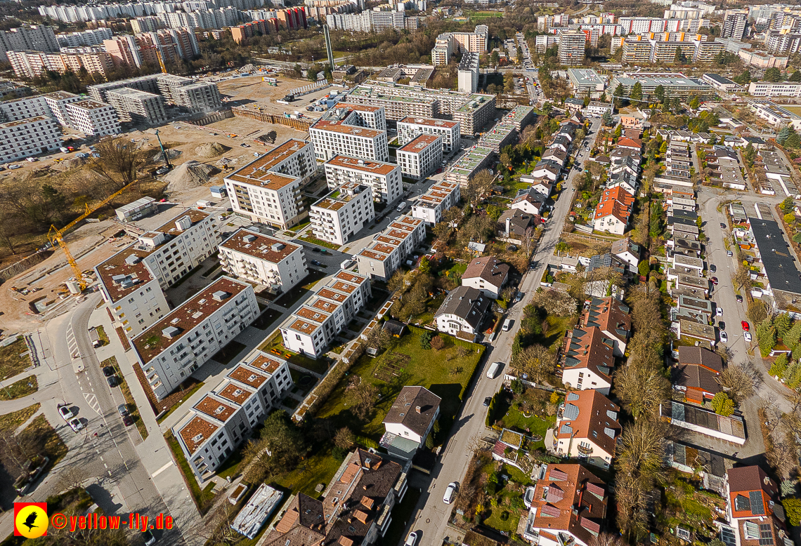22.03.2023 - Baustele und Wohnanlage Alexisquartier